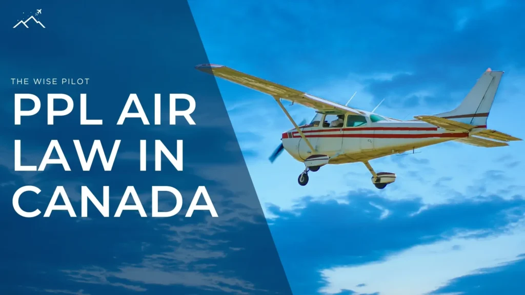 Intro to aviation weather for private pilot licence (PPL) students in Canada, featuring a light aircraft in a hangar.