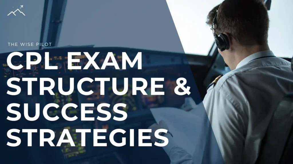 Commercial pilot reviewing cockpit instruments while preparing for the Transport Canada CPAER CPL written exam – exam structure and study strategies guide