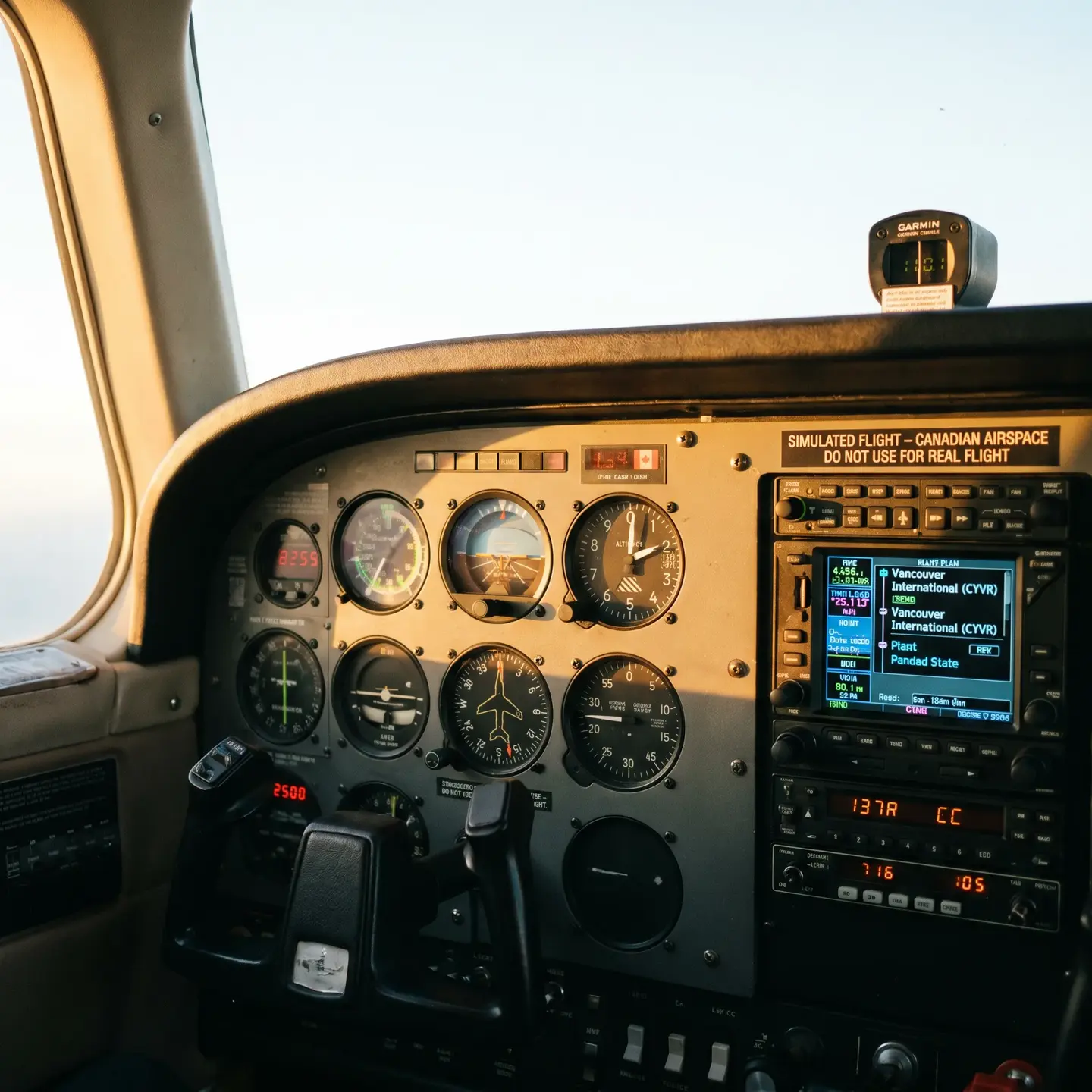 IFR Instrumentation Panel Closeup