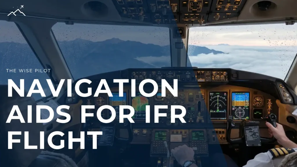 Aircraft Cockpit in Flight Over Mountains