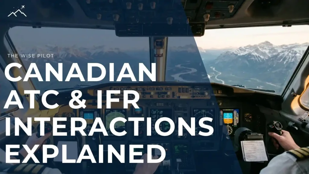 The cockpit of an airplane in flight, showing various controls, screens, and displays. Through the windows, a scenic view of mountains and a winding river is visible below. Two pilots are present, one on each side, interacting with the controls, suggesting the airplane is flying over a mountainous region.